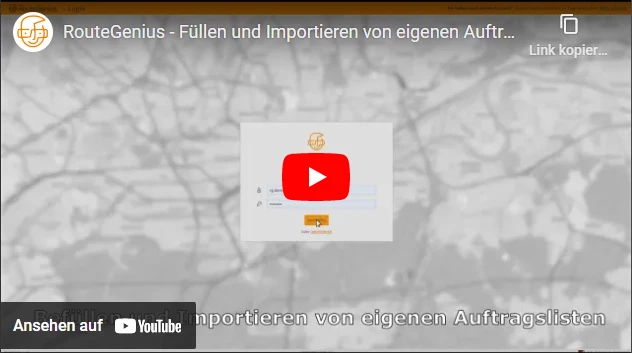 RouteGenius Import-Video